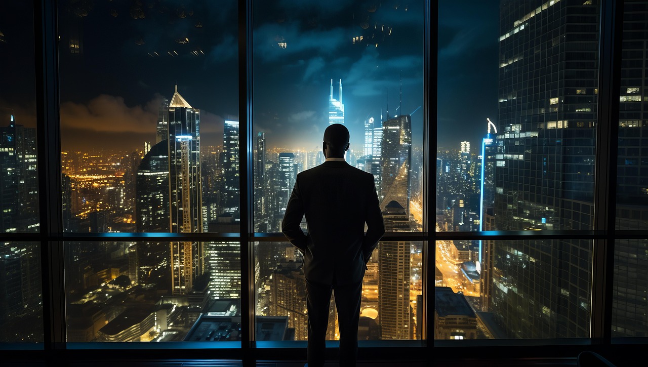 executive leader, skyscraper